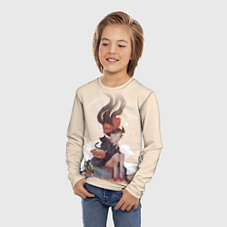 Лонгслив детский Kiki’s Delivery Service, цвет: 3D-принт — фото 2