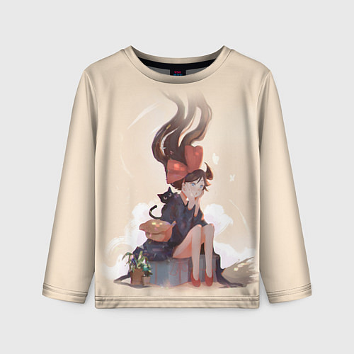 Детский лонгслив Kiki’s Delivery Service / 3D-принт – фото 1