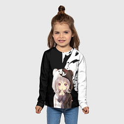 Лонгслив детский Danganropa, цвет: 3D-принт — фото 2