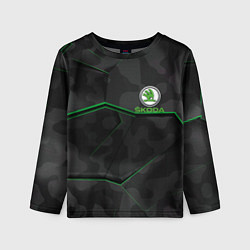 Детский лонгслив SKODA