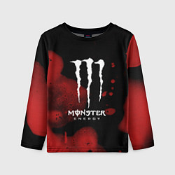 Лонгслив детский MONSTER ENERGY, цвет: 3D-принт