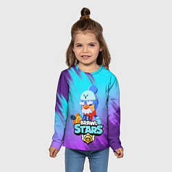 Лонгслив детский BRAWL STARS GALE, цвет: 3D-принт — фото 2