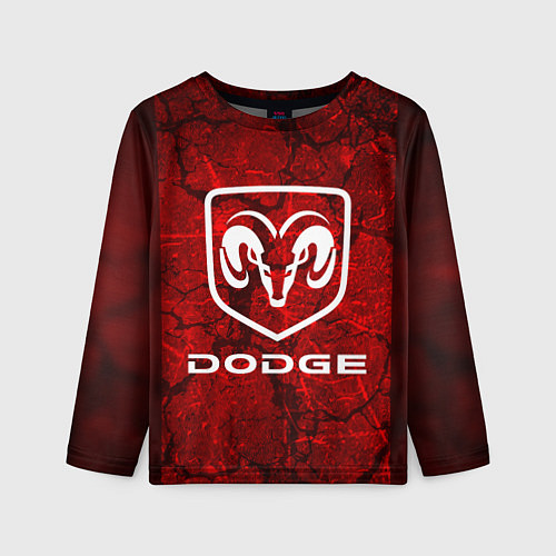 Детский лонгслив DODGE / 3D-принт – фото 1