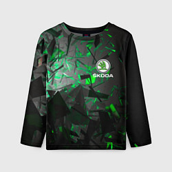 Детский лонгслив SKODA