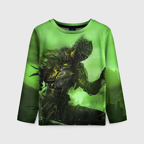 Детский лонгслив DARK SOULS / 3D-принт – фото 1