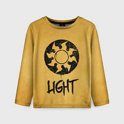 Лонгслив детский Emblems Light, цвет: 3D-принт