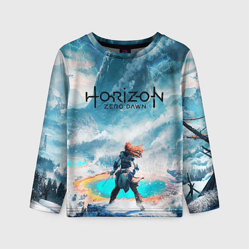 Детский лонгслив HORIZON ZERO DAWN / 3D-принт – фото 1
