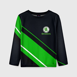 Детский лонгслив SKODA