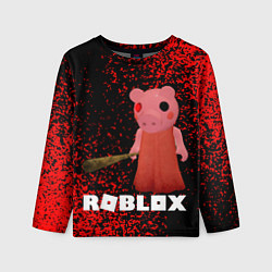 Детский лонгслив Roblox Piggy