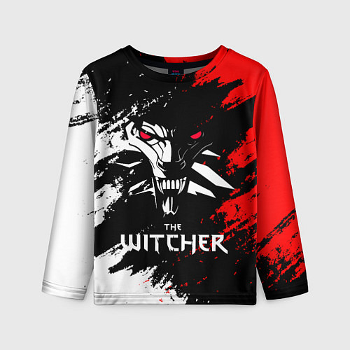 Детский лонгслив The Witcher / 3D-принт – фото 1
