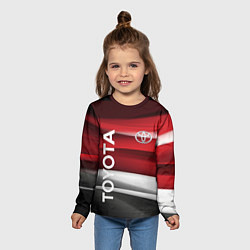 Лонгслив детский TOYOTA, цвет: 3D-принт — фото 2
