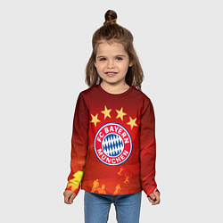 Лонгслив детский BAYERN MUNCHEN, цвет: 3D-принт — фото 2