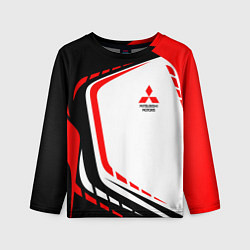 Лонгслив детский Mitsubishi EVO Uniform, цвет: 3D-принт