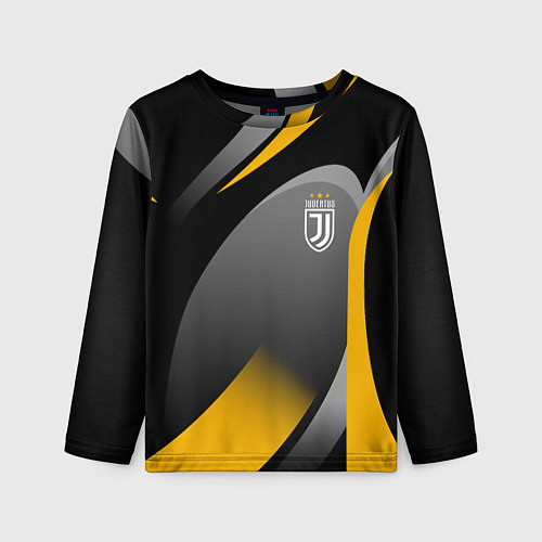 Детский лонгслив Juventus Uniform / 3D-принт – фото 1