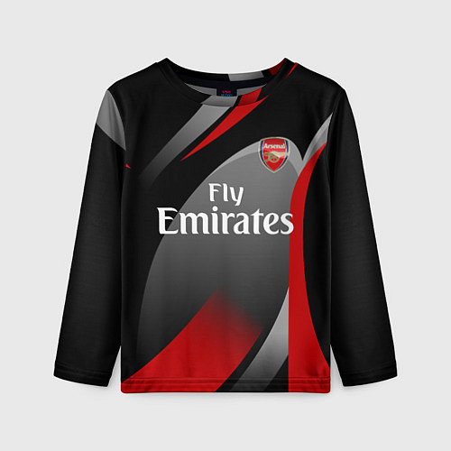 Детский лонгслив ARSENAL UNIFORM / 3D-принт – фото 1