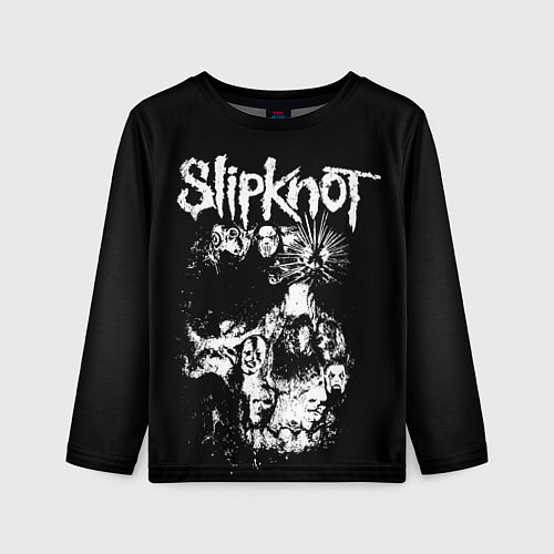 Детский лонгслив Slipknot / 3D-принт – фото 1