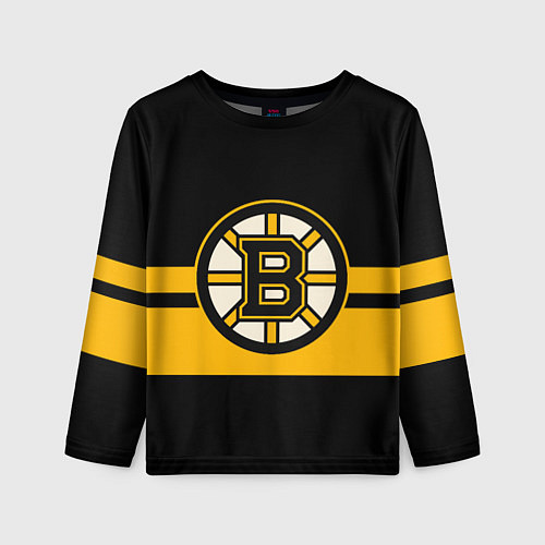 Детский лонгслив BOSTON BRUINS NHL / 3D-принт – фото 1