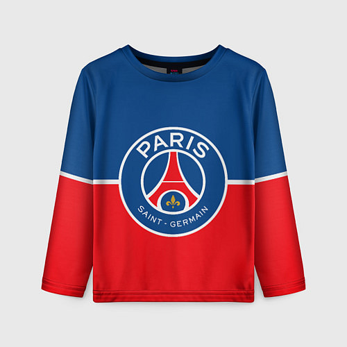 Детский лонгслив FC PSG / 3D-принт – фото 1