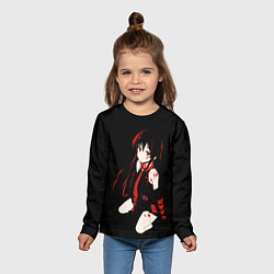 Лонгслив детский Убийца Акаме, цвет: 3D-принт — фото 2
