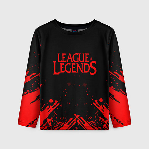 Детский лонгслив League of legends / 3D-принт – фото 1