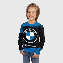 Лонгслив детский BMW БМВ, цвет: 3D-принт — фото 2