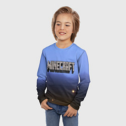 Лонгслив детский Minecraft, цвет: 3D-принт — фото 2