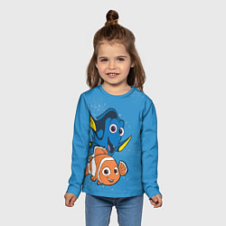 Лонгслив детский Nemo, цвет: 3D-принт — фото 2