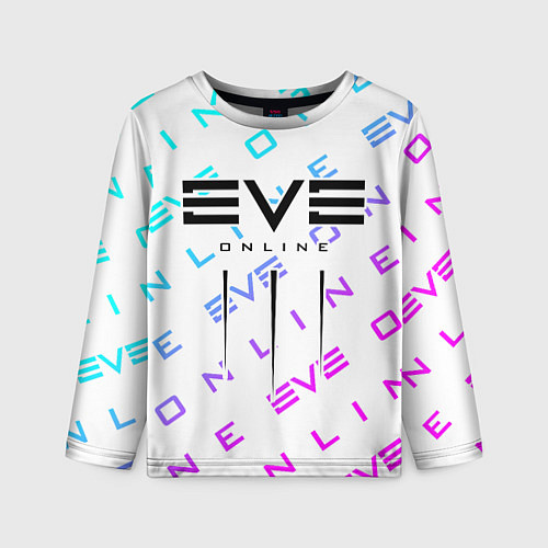 Детский лонгслив EVE ONLINE ИВ ОНЛАЙН / 3D-принт – фото 1
