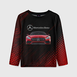 Детский лонгслив Mercedes Benz AMG