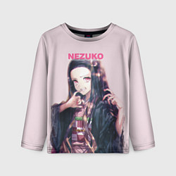 Детский лонгслив Nezuko