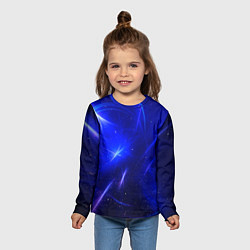 Лонгслив детский Космический вихрь, цвет: 3D-принт — фото 2