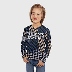 Лонгслив детский Ход Королевы, цвет: 3D-принт — фото 2