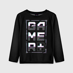 Лонгслив детский Gamer, цвет: 3D-принт