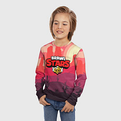 Лонгслив детский BRAWL STARS, цвет: 3D-принт — фото 2