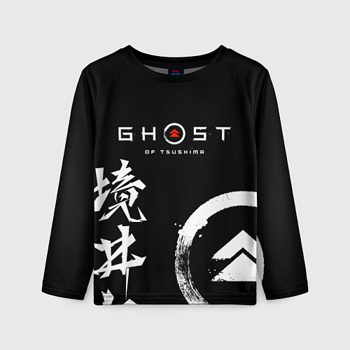 Детский лонгслив Ghost of Tsushima / 3D-принт – фото 1