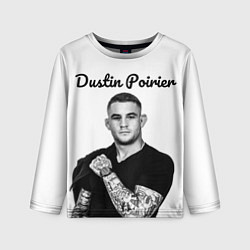 Лонгслив детский Dustin Poirier, цвет: 3D-принт