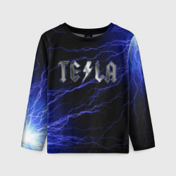 Лонгслив детский TESLA, цвет: 3D-принт