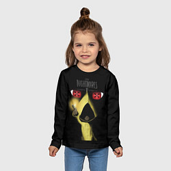 Лонгслив детский Little Nightmares 2, цвет: 3D-принт — фото 2