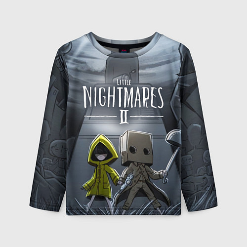 Детский лонгслив LITTLE NIGHTMARES 2 / 3D-принт – фото 1