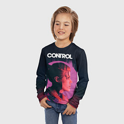 Лонгслив детский Control Джесси, цвет: 3D-принт — фото 2