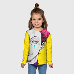 Лонгслив детский Hunter x Hunter Хисока, цвет: 3D-принт — фото 2