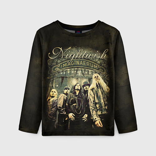 Детский лонгслив NIGHTWISH / 3D-принт – фото 1