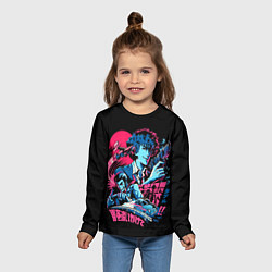 Лонгслив детский Cowboy Bebop, цвет: 3D-принт — фото 2