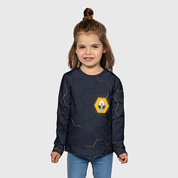 Лонгслив детский Renault, цвет: 3D-принт — фото 2