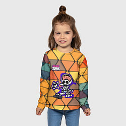 Лонгслив детский Friday Night Funkin игра, цвет: 3D-принт — фото 2