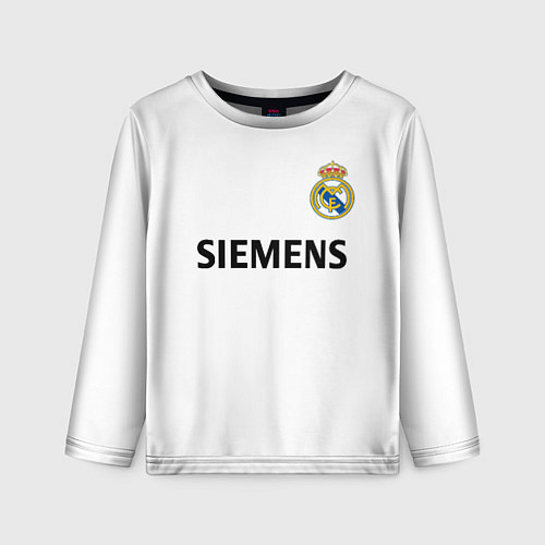 Детский лонгслив Р Карлос футболка Реала / 3D-принт – фото 1