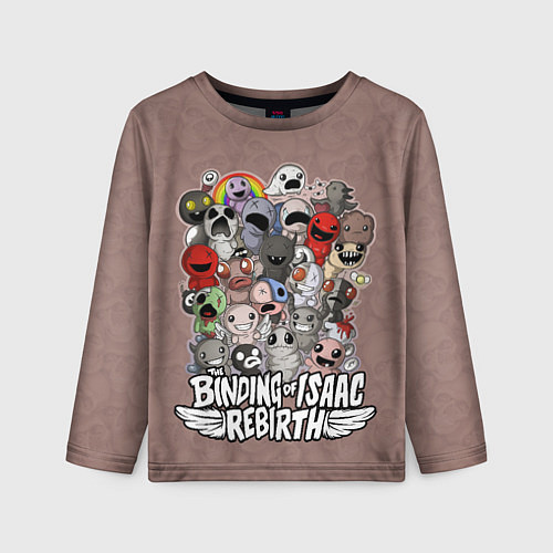 Детский лонгслив Айзек и друзья / 3D-принт – фото 1