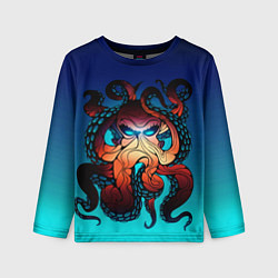 Детский лонгслив Кракен Octopus