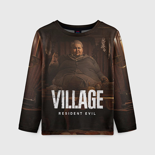 Детский лонгслив RESIDENT EVIL VILLAGE / 3D-принт – фото 1