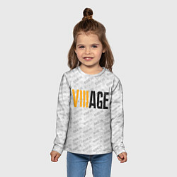 Лонгслив детский VILLAGE ДЕРЕВНЯ ОБИТЕЛЬ ЗЛА, цвет: 3D-принт — фото 2